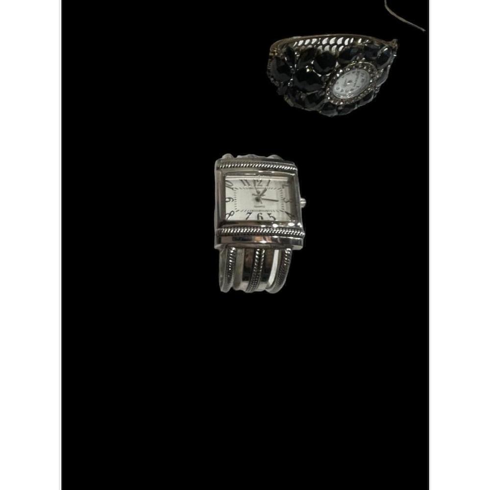 Premier jewelry watch, black watch and two bracelets